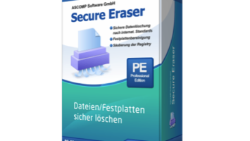 ASCOMP veröffentlicht Version 6.0 seiner Windows-Software Secure Eraser