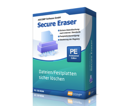 ASCOMP veröffentlicht Version 6.0 seiner Windows-Software Secure Eraser