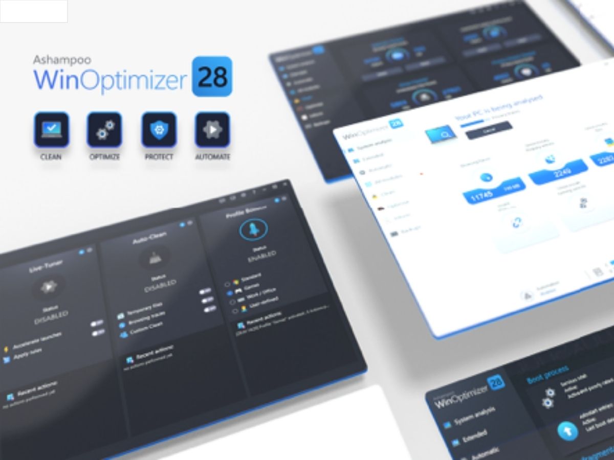 Ashampoo® präsentiert WinOptimizer 28 - die ideale Software für ein stabiles Windows-System